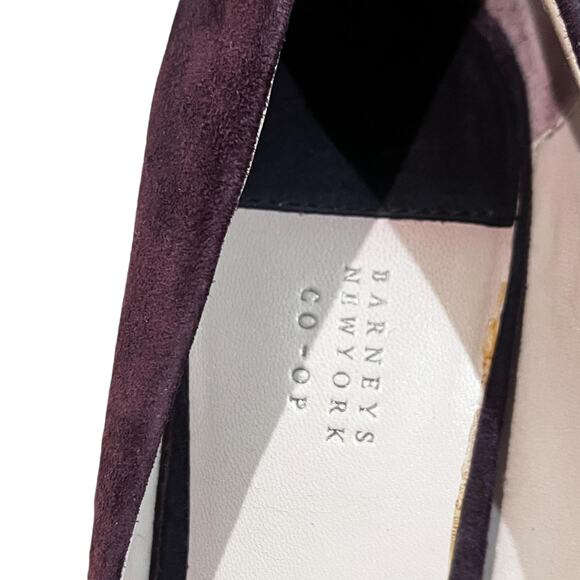 Barneys New York Co-Op Shoes Womens Size 40 Brown Suede High Heel Pumps - Picture 7 of 9